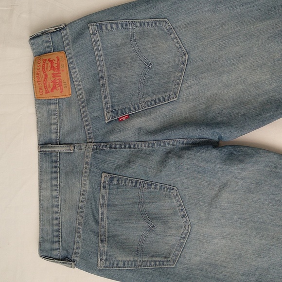 Levi's 511 men's classic slim fit Denim blue jeans 32×32 Mid rise straight leg - Picture 7 of 16